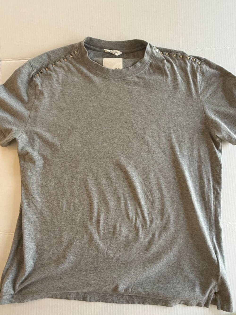 Valentino Rockstud Gray Tee